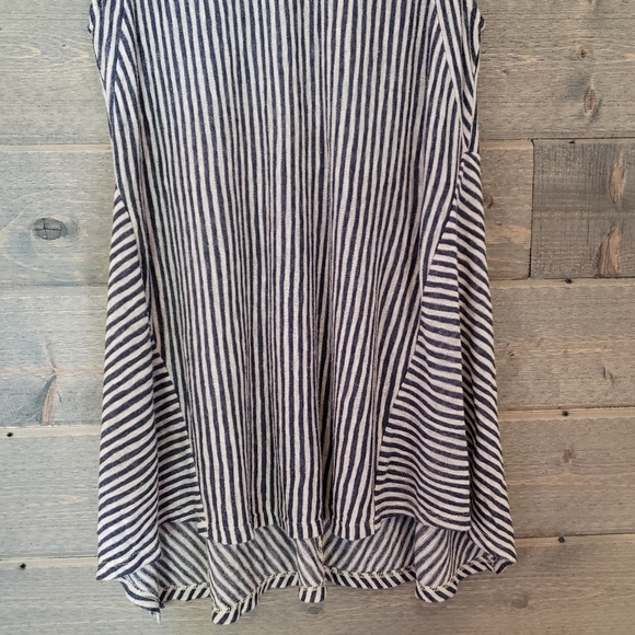 W5 Anthropology Striped Tank Top Medium Scoop Neck - Picture 4 of 7